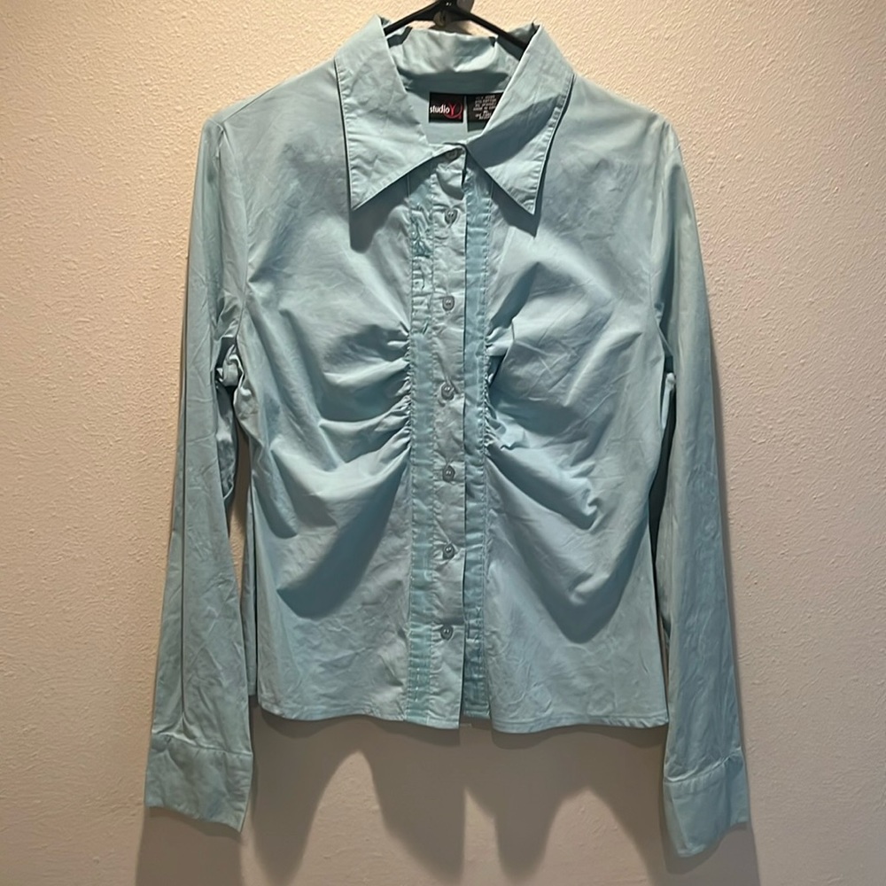 Studio Y Button Up Blouse